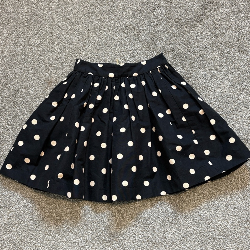 Kate Spade Polka Dot “Coreen” Mini Skirt